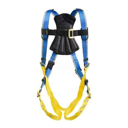 Werner Werner Blue Armor Standard Harness, Tongue Buckle Legs, M/L H212002